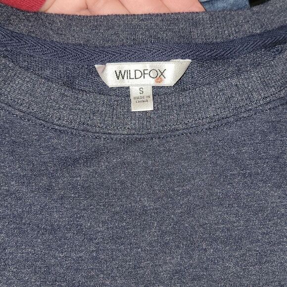 Wildfox Good Vibes Crew Neck Lightweight Comfy Statement Sweatshirt Size S - Picture 5 of 7